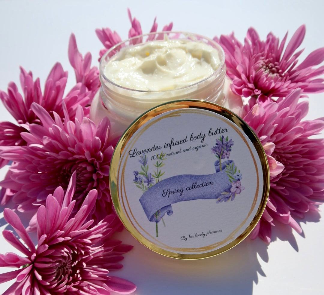 Lavender infused body butter!