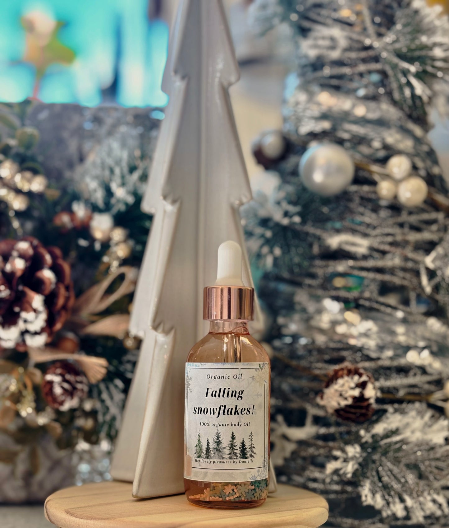Falling Snowflakes body oil❄️✨