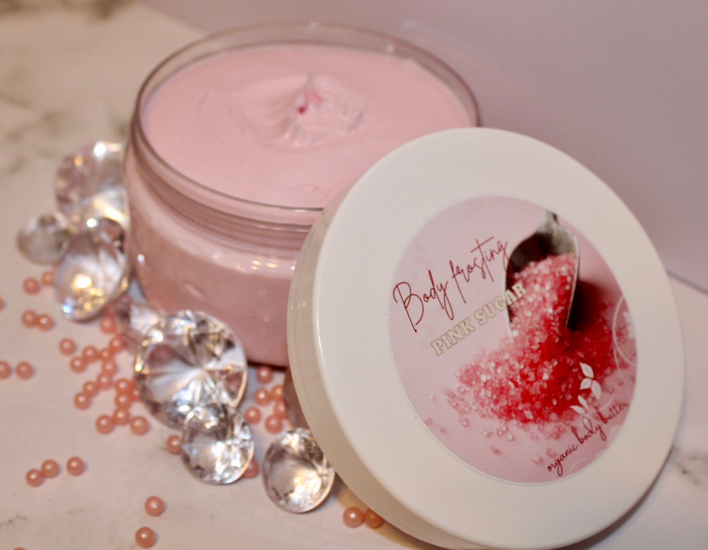 Pink Sugar Body Frosting With Pheromones
