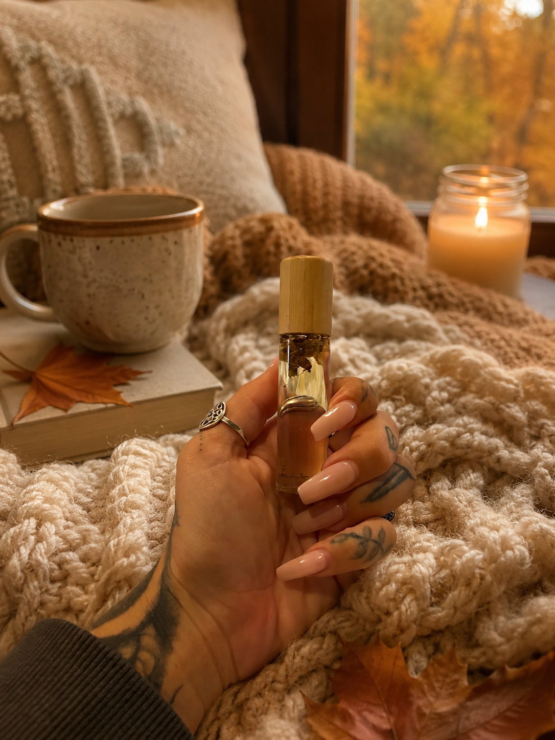 Pumpkin cold foam aroma oil!