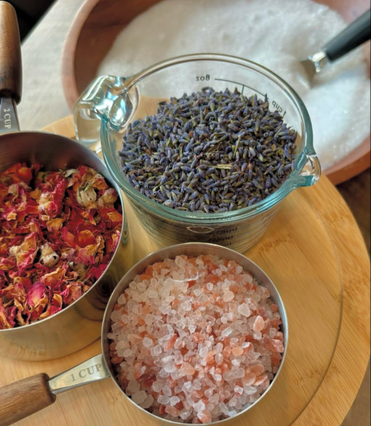 Handcrafted bath salts!!