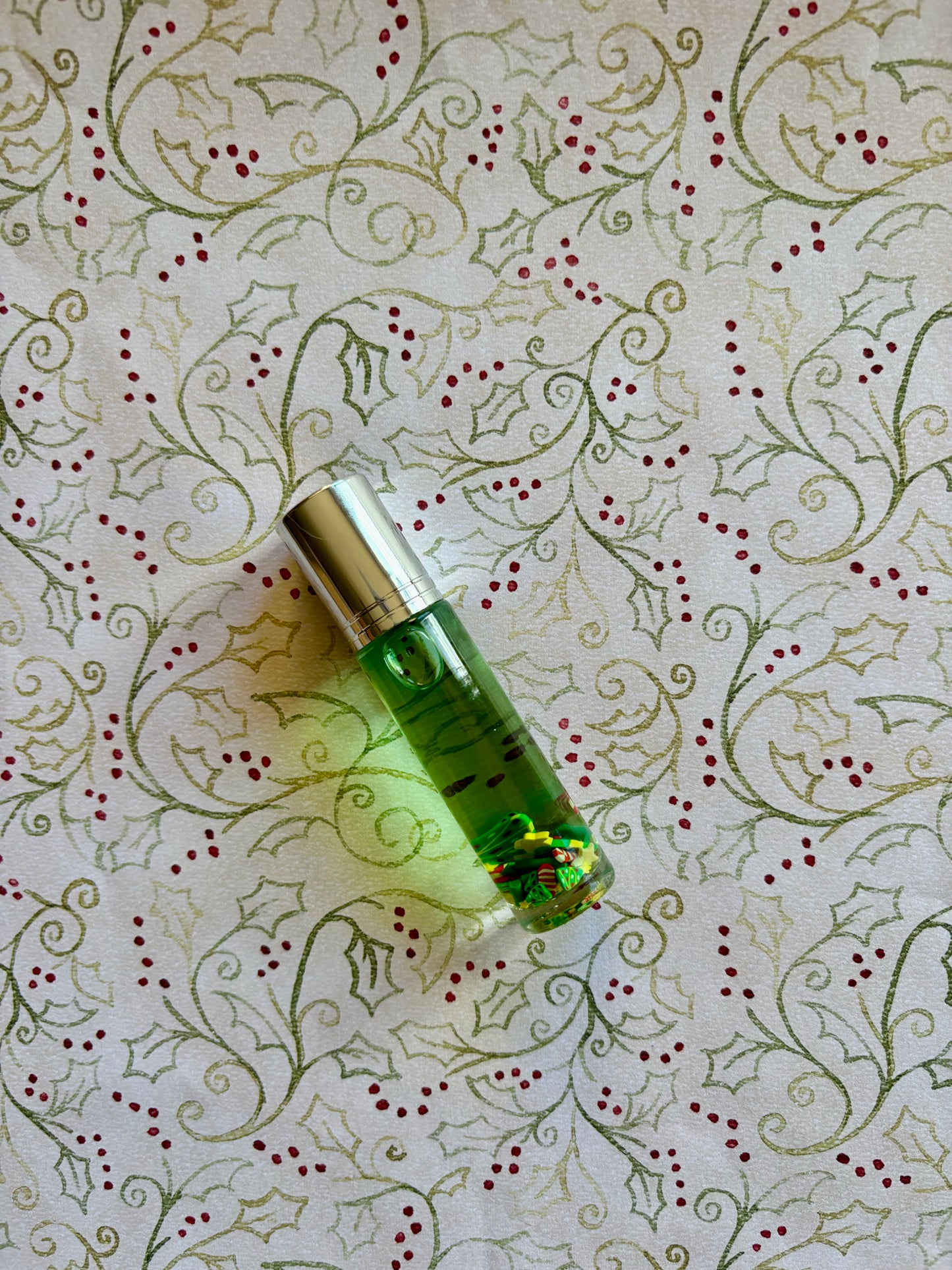 Christmas leaves body aroma oil