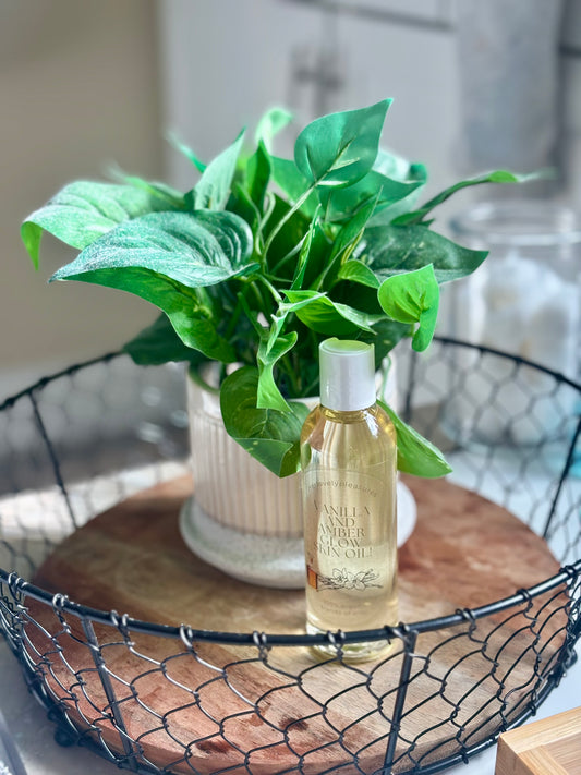 Vanilla amber glow oil!