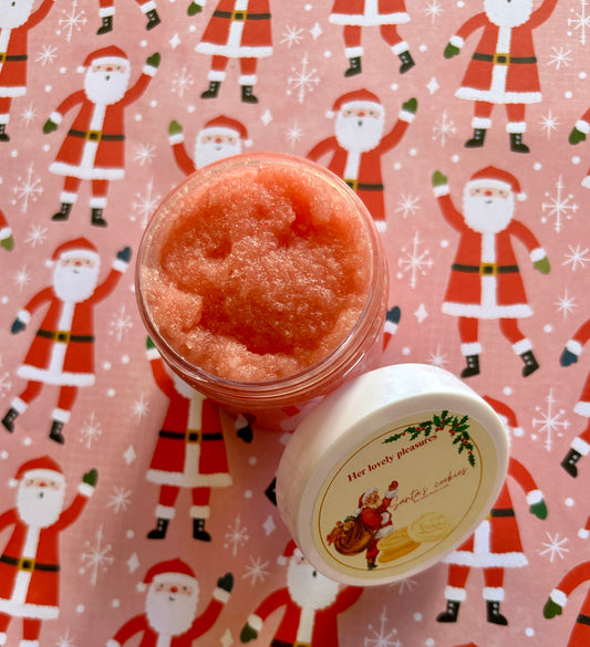 Santa’s Cookies scrub( sea moss infused)