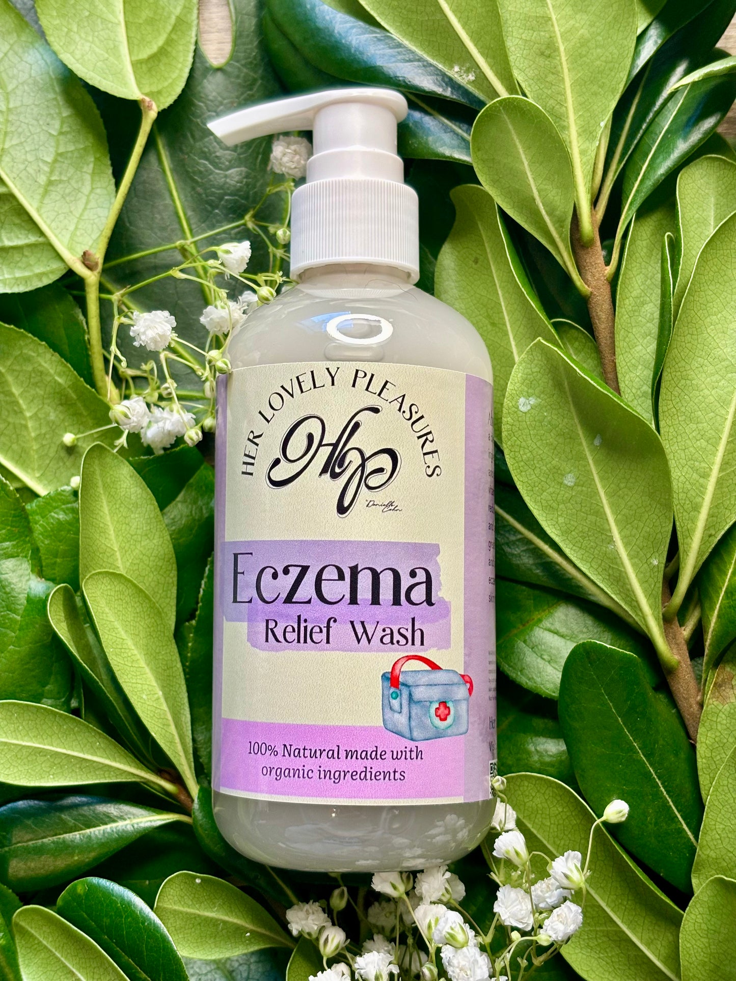 Eczema relief wash