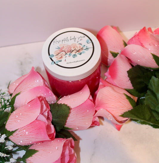 ROSE PETALS SCRUB!