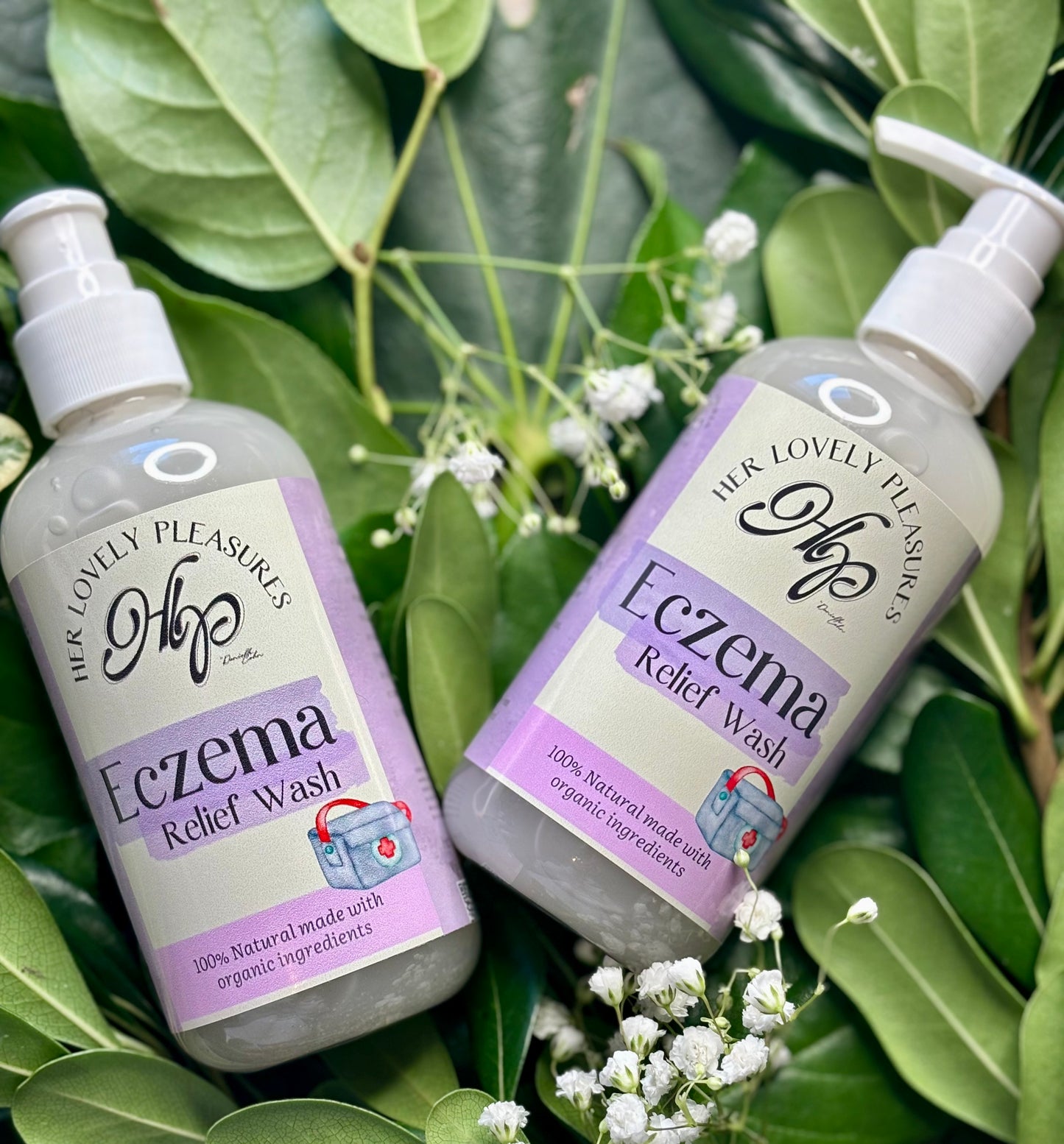 Eczema relief wash