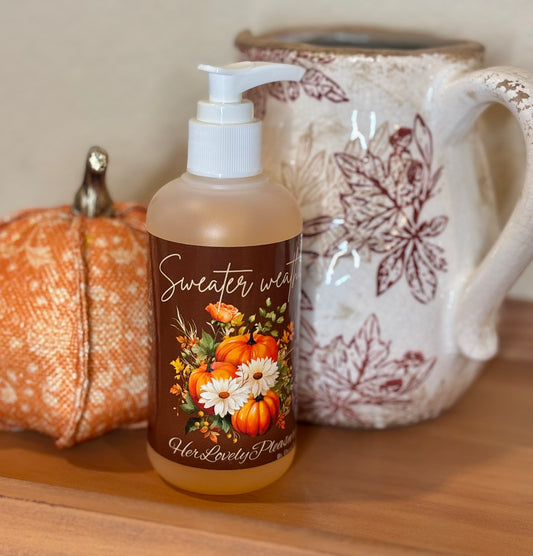 Sweater Weather Body Wash!