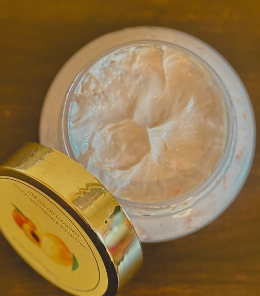 Peach and Mango body butter!