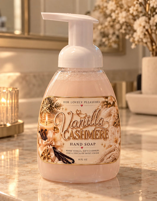 Vanilla cashmere hand soap!