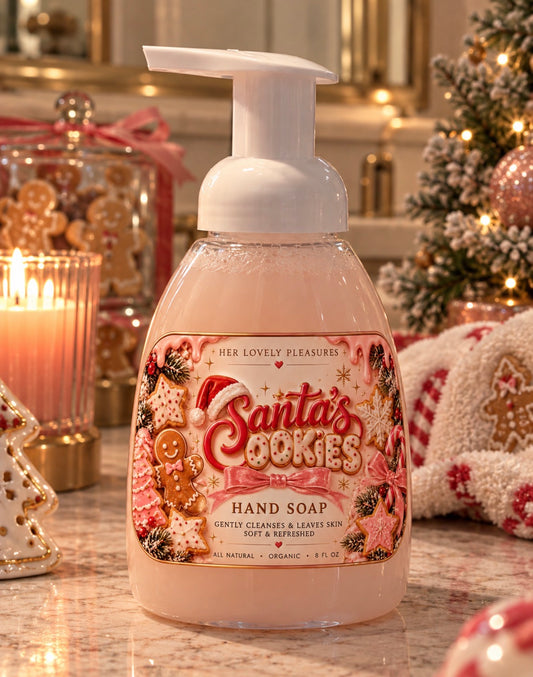 Santa’s Cookies hand soap!